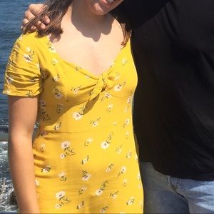 PACsun yellow summer dress